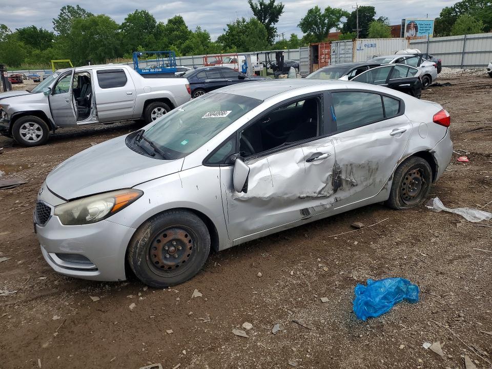 2015 Kia Forte VIN KNAFX4A60F5278485 COPART salvage auction — SIDE, Il - Salvage Certificate, sold $250 on 2026-07-29 (photo 1)