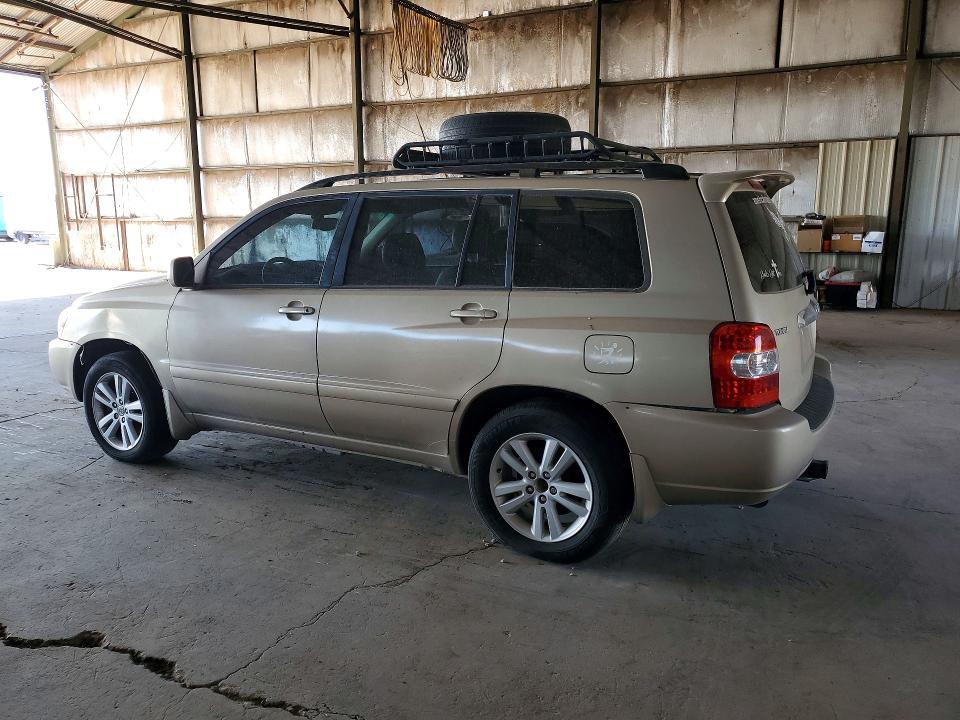 2006 Toyota Highlander hybrid VIN JTEDW21A960002868 COPART salvage auction — MECHANICAL, AZ - CERT OF TITLE-RESTORED SALVAGE, sold $250 on 2026-07-13 (photo 2)