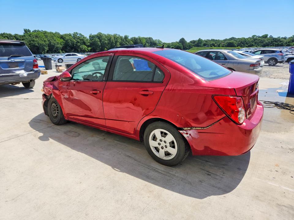 2014 Chevrolet SONIC VIN 1G1JA5SH7E4207639 COPART salvage auction — FRONT END, Ga - Cert Of Title-Salvage, sold $300 on 2026-07-09 (photo 2)