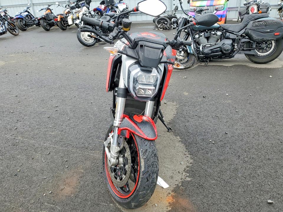 2022 Zero motorcycles inc Sr/f VIN 538ZFDZ77NCK19855 COPART salvage auction — FRONT END, WA - BILL OF SALE, sold $2,150 on 2026-07-16 (photo 2)