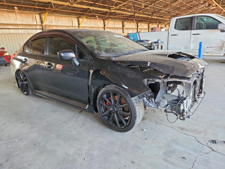 2018 Subaru Wrx VIN JF1VA1B66J9800542 COPART salvage auction — FRONT END, Az - Certificate Of Title, sold $950 on 2026-07-20 (photo 4)