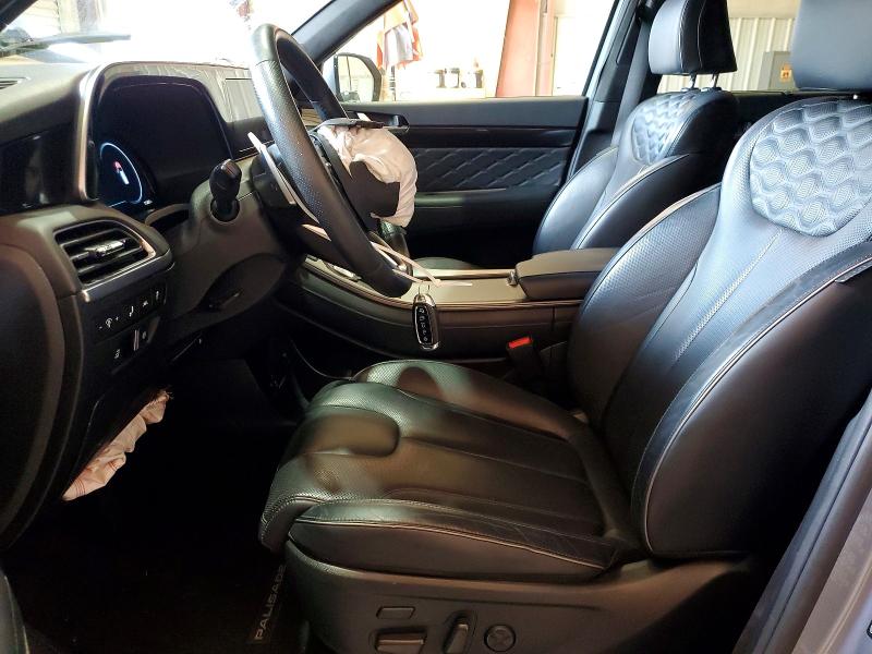 2020 Hyundai Palisade VIN KM8R5DHE9LU131453 COPART salvage auction — FRONT END, Tx - Salvage Vehicle Title, sold $4,350 on 2026-07-27 (photo 7)