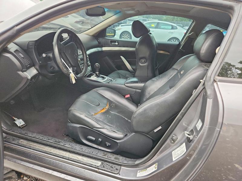 2013 Infiniti G VIN JN1CV6EL8DM980020 COPART salvage auction — FRONT END, Md - Cert Of Salvage > 75% Damage, sold $325 on 2026-07-10 (photo 7)