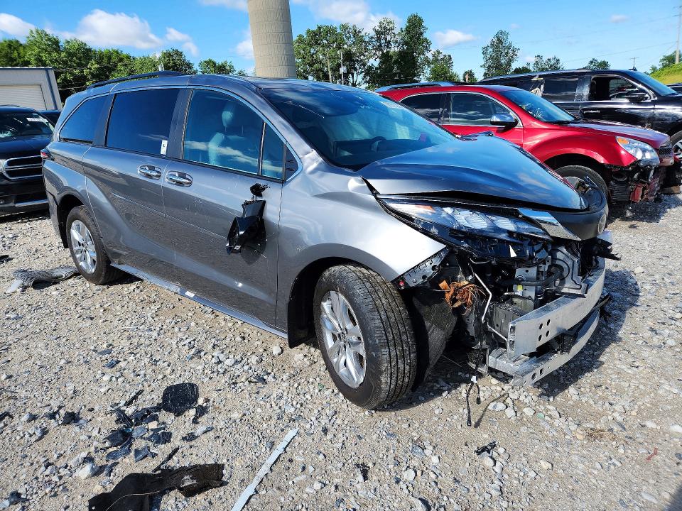 2026 Toyota Sienna VIN 5TDYSKFC1TS254859 COPART salvage auction — FRONT END, Ny - Mv-907A Salvage Certificate, sold $15,300 on 2026-07-30 (photo 4)