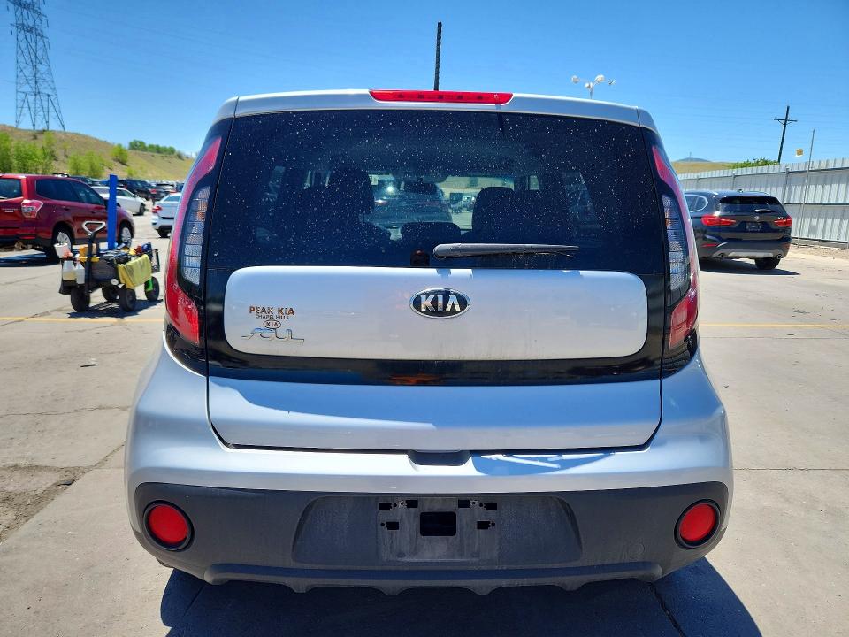 2018 Kia Soul VIN KNDJN2A26J7561572 COPART salvage auction — FRONT END, Co - Certificate Of Title, sold $1,200 on 2026-07-27 (photo 6)
