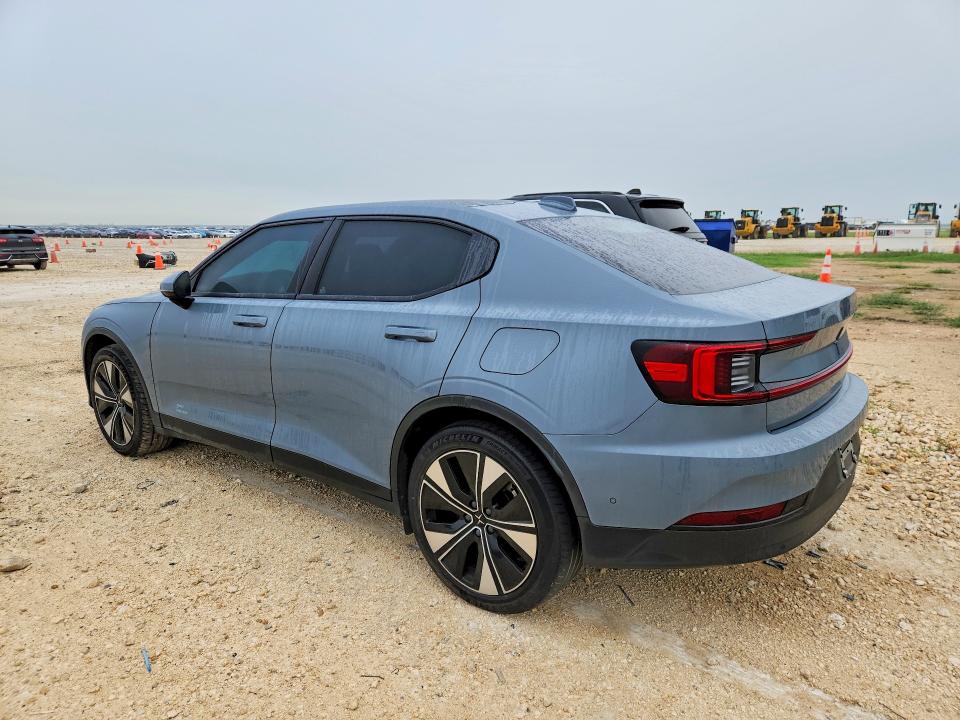2024 Polestar 2 VIN YSMFD3KA8RL217351 COPART salvage auction — FRONT END, Tx - Certificate Of Title, sold $14,700 on 2026-07-23 (photo 2)