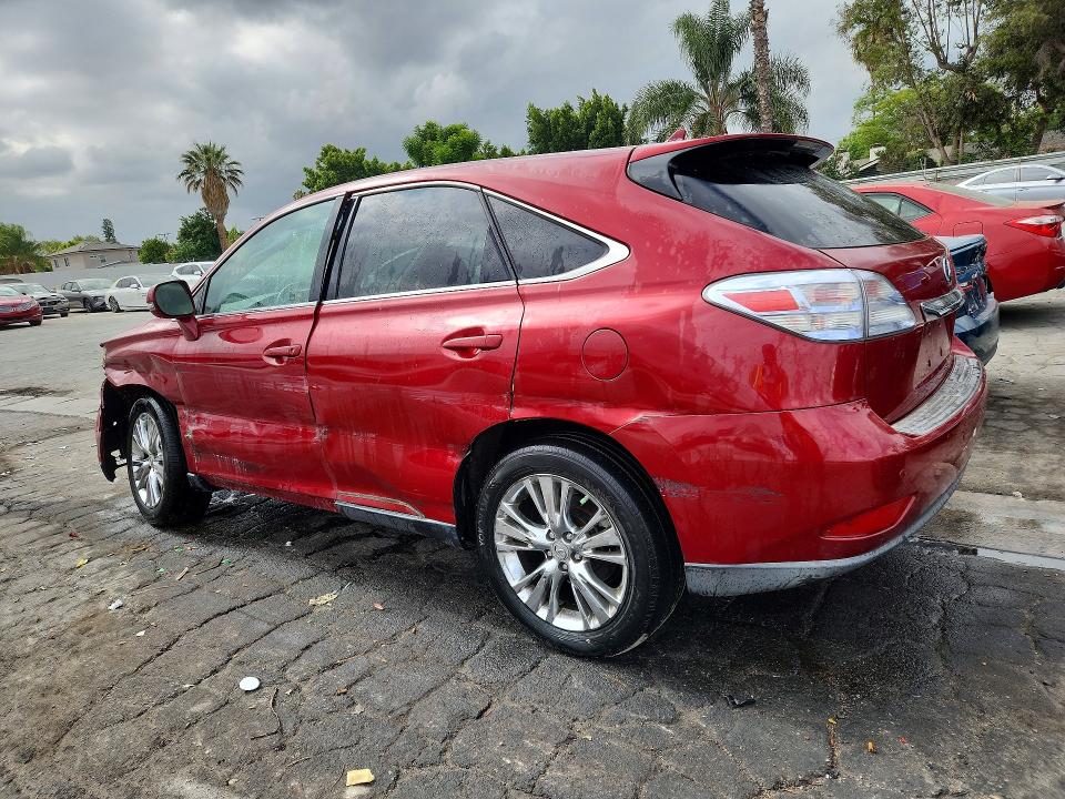 2010 Lexus Rx 450h VIN JTJZB1BA9A2003432 COPART salvage auction — SIDE, CA - CERTIFICATE OF TITLE, sold $1,150 on 2026-07-28 (photo 2)