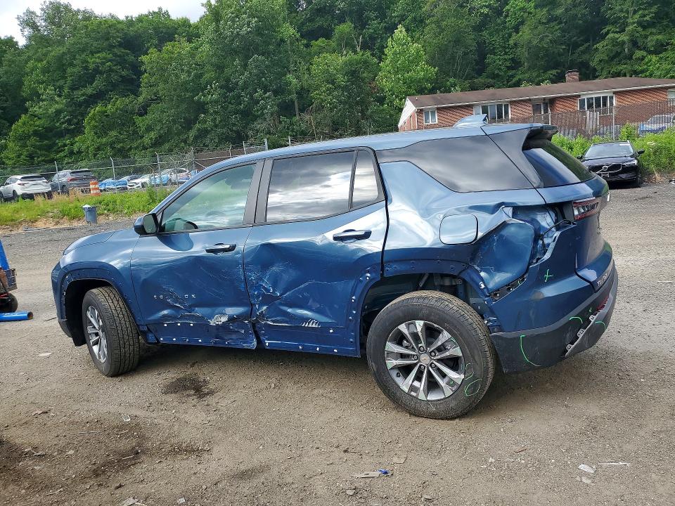 2026 Chevrolet Equinox VIN 3GNAXHEG7TL138007 COPART salvage auction — SIDE, Md - Cert Of Salvage > 75% Damage, sold $7,600 on 2026-07-02 (photo 2)