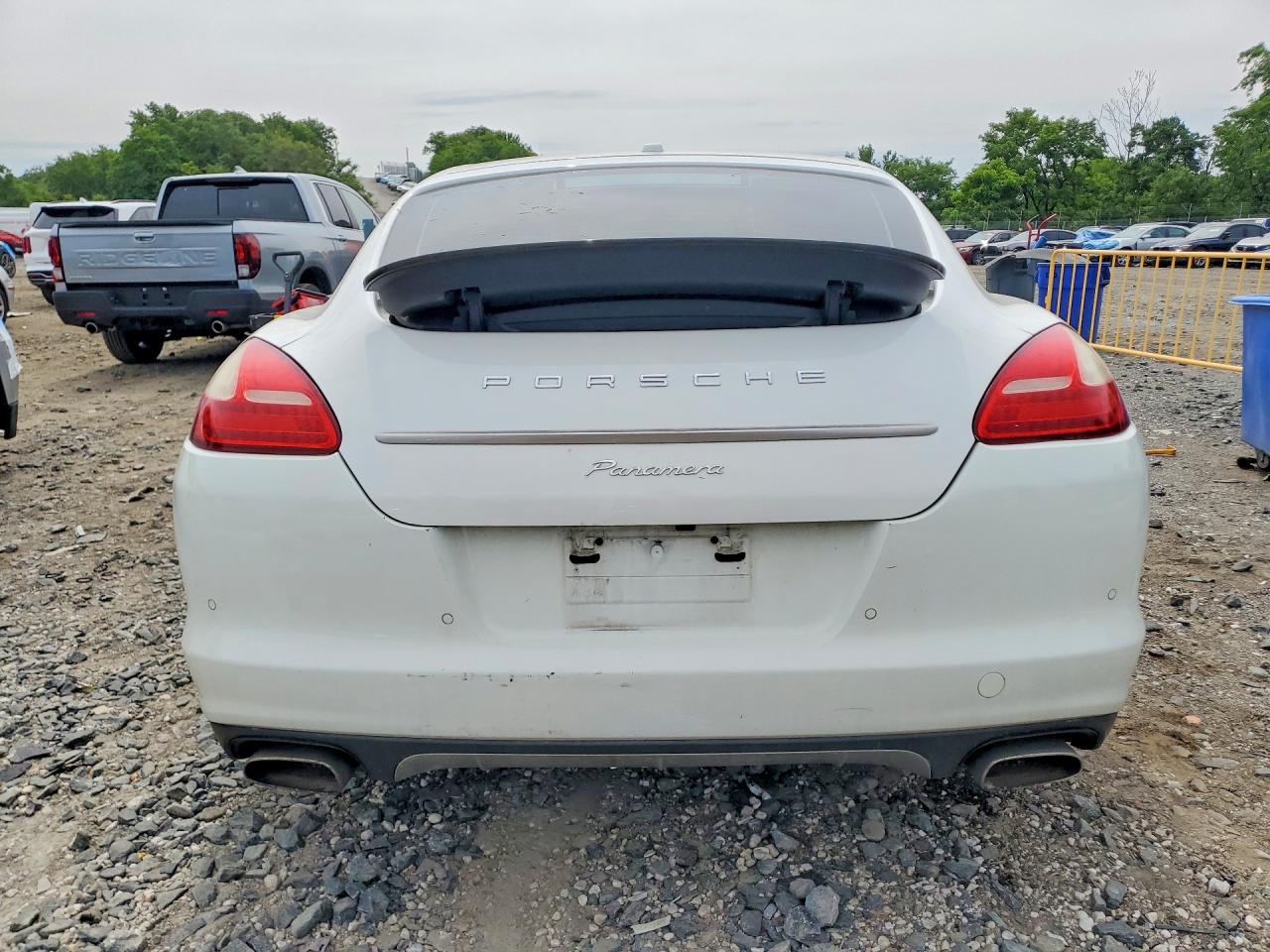 2013 Porsche Panamera VIN WP0AA2A78DL016816 COPART salvage auction — Mechanical, VA - CERTIFICATE OF TITLE, sold $4,950 on 2026-07-03 (photo 6)