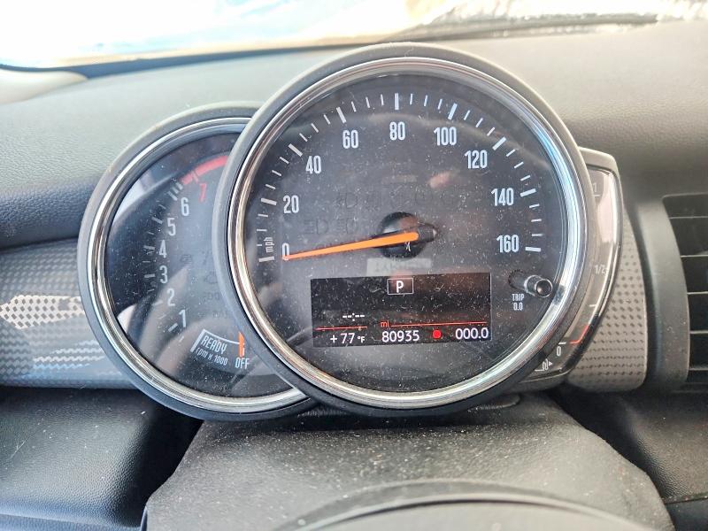 2018 Mini VIN WMWXP5C53J3C65414 COPART salvage auction — SIDE, Tx - Salvage Vehicle Title, sold $100 on 2026-07-23 (photo 9)