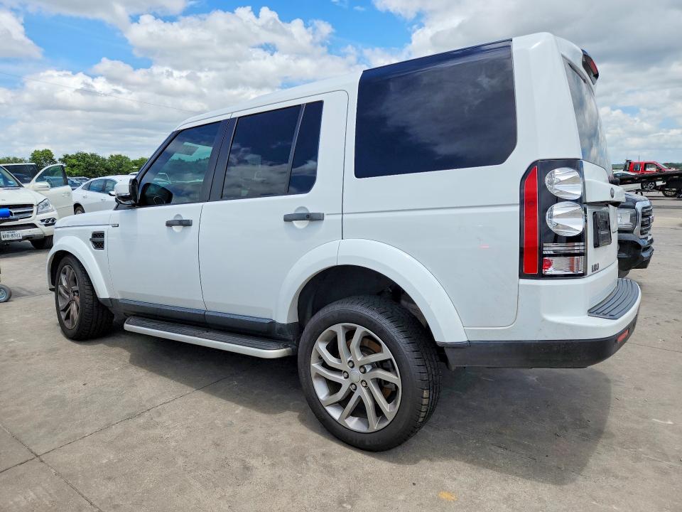 2016 Land rover Lr4 VIN SALAG2V6XGA840115 COPART salvage auction — UNDERCARRIAGE, Tx - Salvage Vehicle Title, sold $625 on 2026-07-30 (photo 2)