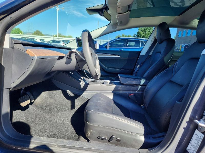 2023 Tesla Model 3 VIN 5YJ3E1EA8PF659090 COPART salvage auction — FRONT END, Co - Public - Salvage Title, sold $6,300 on 2026-08-03 (photo 7)