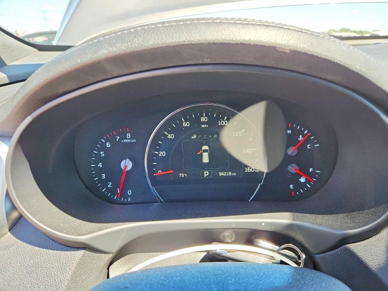 2016 Kia VIN 5XYPKDA14GG130178 COPART salvage auction — REAR END, Wv - Salvage Certificate, sold $2,550 on 2026-07-16 (photo 9)