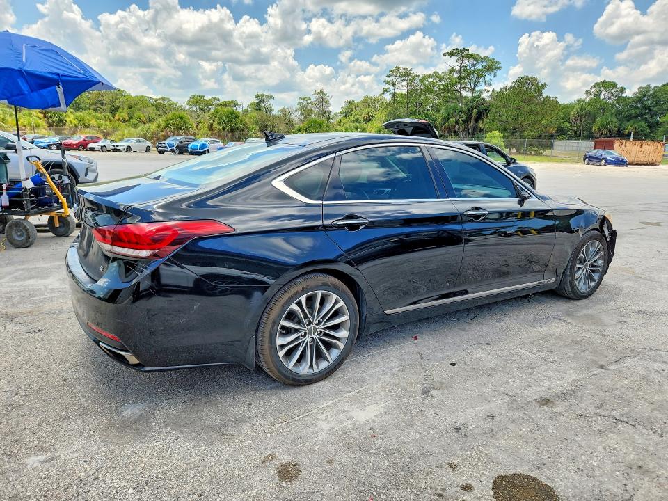 2016 Hyundai Genesis VIN KMHGN4JEXGU122090 COPART salvage auction — FRONT END, Fl - Cert Of Title Slvg Rebuildable, sold $2,400 on 2026-07-15 (photo 3)