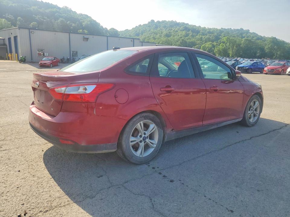 2014 Ford Focus VIN 1FADP3F20EL388849 COPART salvage auction — FRONT END, Pa - Certificate Of Salvage, sold $425 on 2026-07-02 (photo 3)