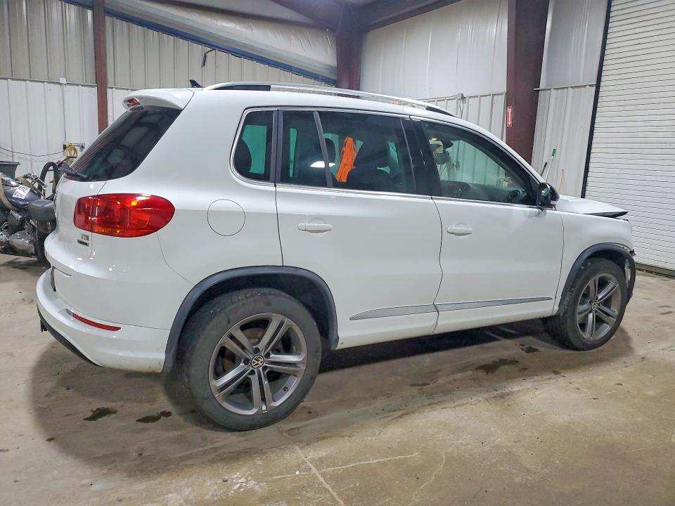 2017 Volkswagen Tiguan VIN WVGUV7AX7HK022516 COPART salvage auction — FRONT END, Pa - Certificate Of Salvage, sold $4,400 on 2026-07-08 (photo 3)