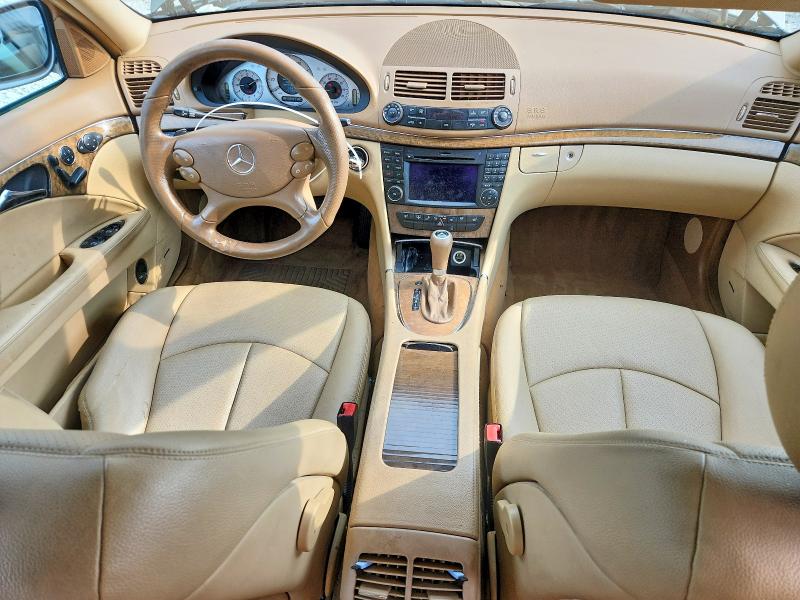2009 Mercedes-benz E-klasse VIN WDBUF56X39B407568 COPART salvage auction — ROOF, Ar - Cert Of Title-Salvage, sold $30 on 2026-07-27 (photo 8)
