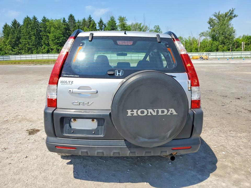 2006 Honda Cr-v VIN SHSRD78566U437671 COPART salvage auction — FRONT END, NY - MV-907A SALVAGE CERTIFICATE, sold $1,150 on 2026-07-13 (photo 6)