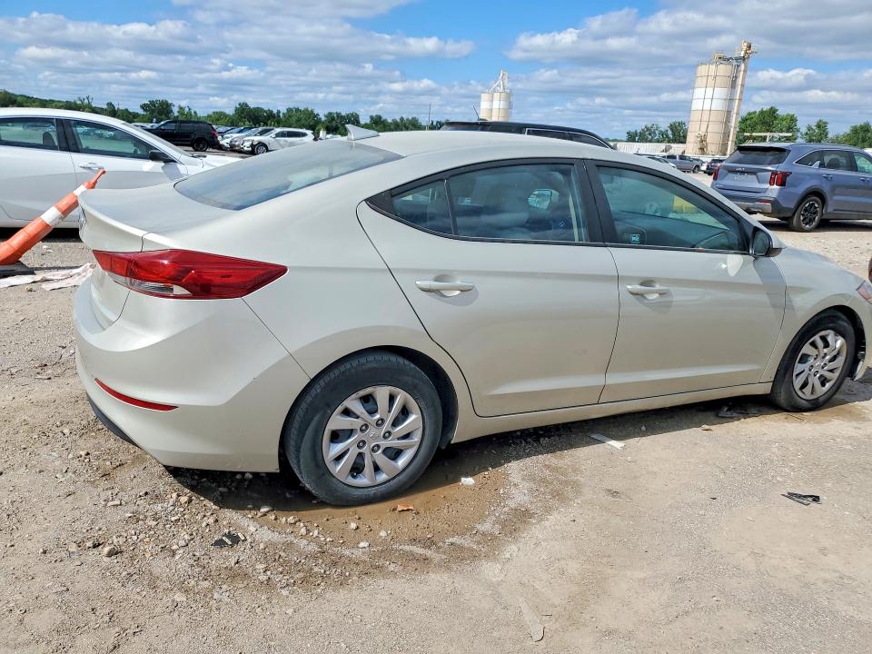 2017 Hyundai VIN 5NPD74LF6HH201937 COPART salvage auction — VANDALISM, FL - CERT OF TITLE SLVG REBUILDABLE, sold $2,150 on 2026-07-02 (photo 3)