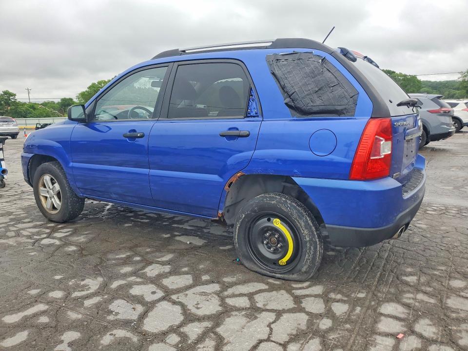 2009 Kia Sportage VIN KNDJE723497561554 COPART salvage auction — SIDE, Tn - Certificate Of Title, sold $825 on 2026-07-27 (photo 2)