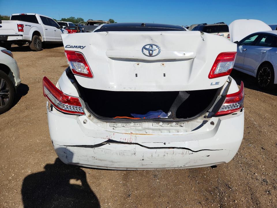 2011 Toyota Camry VIN 4T4BF3EK1BR201177 COPART salvage auction — REAR END, Il - Salvage Certificate, sold $725 on 2026-07-09 (photo 6)