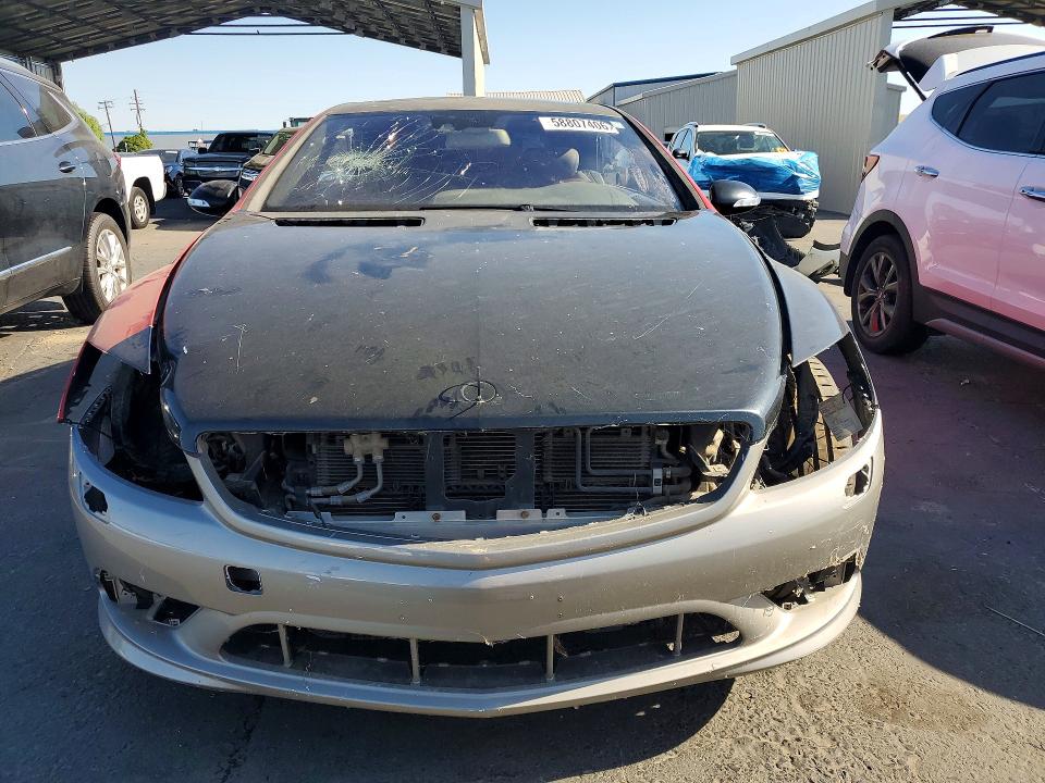 2008 Mercedes-benz Cl-class VIN WDDEJ71X68A014438 COPART salvage auction — FRONT END, CA - DIS/DLR/EXP ONLY CLEAN TITLE (P), sold $700 on 2026-07-20 (photo 5)