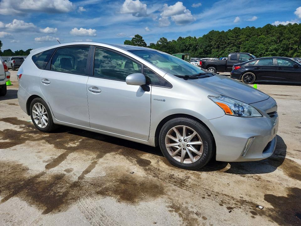 2013 Toyota Prius VIN JTDZN3EU2D3193116 COPART salvage auction — SIDE, Ms - Cert Of Title-Salvaged, sold $2,150 on 2026-07-31 (photo 4)