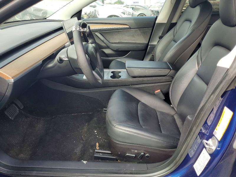 2022 Tesla Model 3 VIN 5YJ3E1EA7NF372594 COPART salvage auction — REAR END, Salvage Title, sold $4,600 on 2026-07-22 (photo 7)