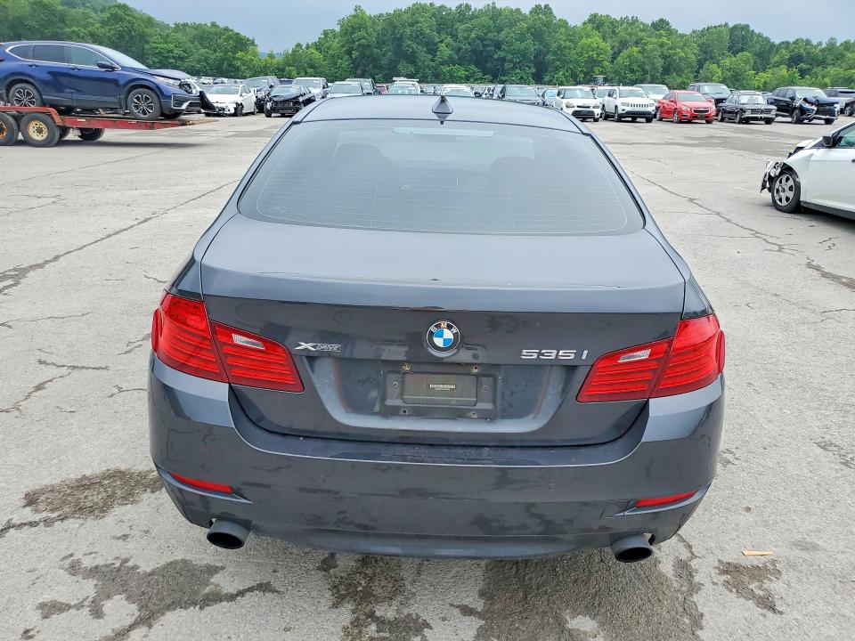 2015 BMW 5er VIN WBA5B3C58FD546536 COPART salvage auction — SIDE, Pa - Certificate Of Salvage, sold $1,000 on 2026-07-16 (photo 6)