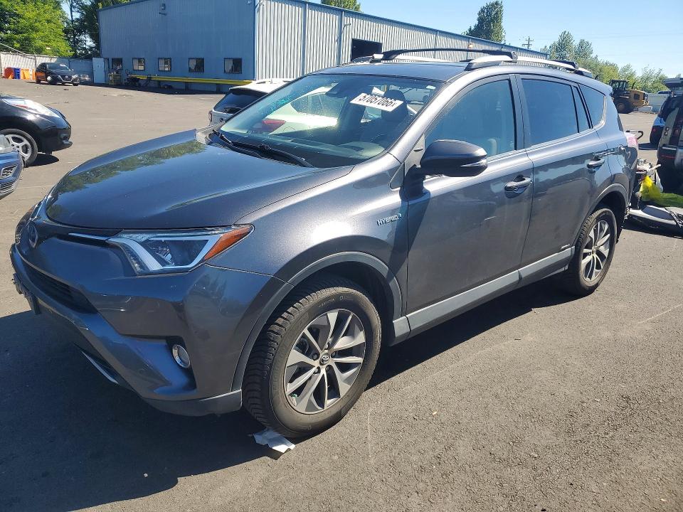 2018 Toyota Rav 4 VIN JTMRJREV8JD216590 COPART salvage auction — REAR END, Or - Salvage Title Certificate, sold $7,000 on 2026-07-22 (photo 1)