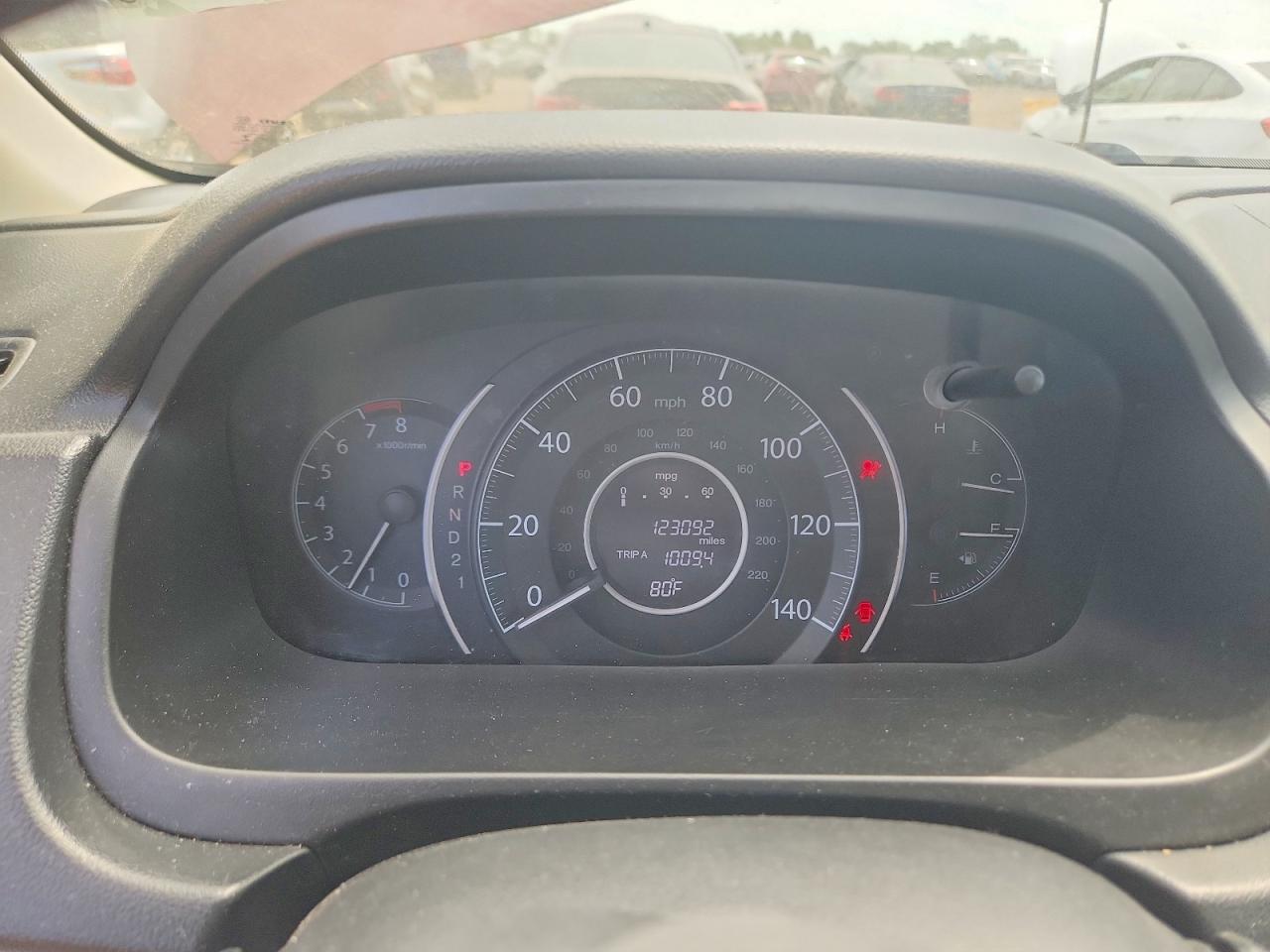 2013 Honda CR-V VIN 5J6RM4H56DL054064 COPART salvage auction — Front End, IL - SALVAGE CERTIFICATE, sold $2,700 on 2026-07-09 (photo 9)