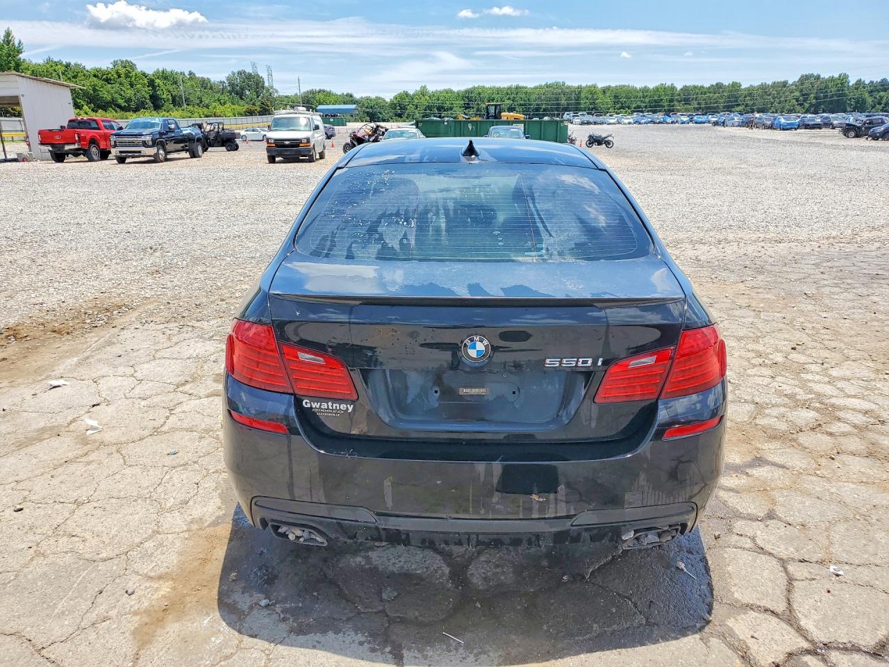 2014 BMW 5 Series VIN WBAKN9C53ED681385 COPART salvage auction — Front End, AR - CERTIFICATE OF TITLE (P), sold $3,000 on 2026-07-09 (photo 6)