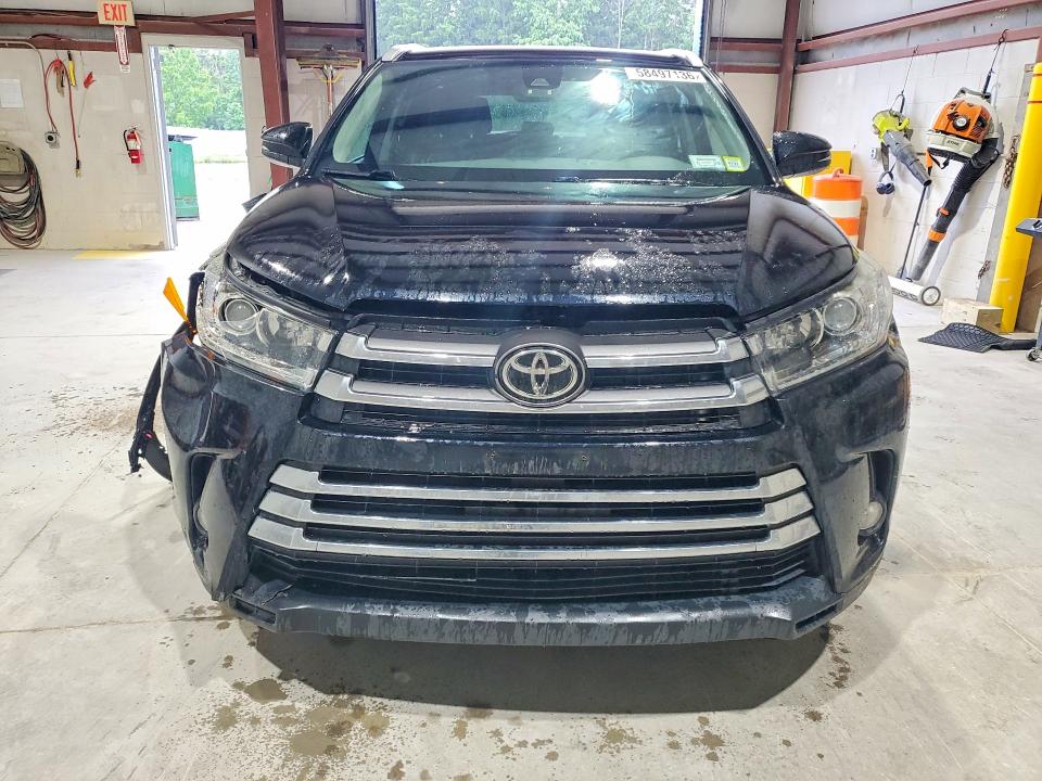 2018 Toyota VIN 5TDJZRFH1JS885223 COPART salvage auction — REAR END, Ny - Mv-907A Salvage Certificate, sold $10,400 on 2026-07-13 (photo 5)