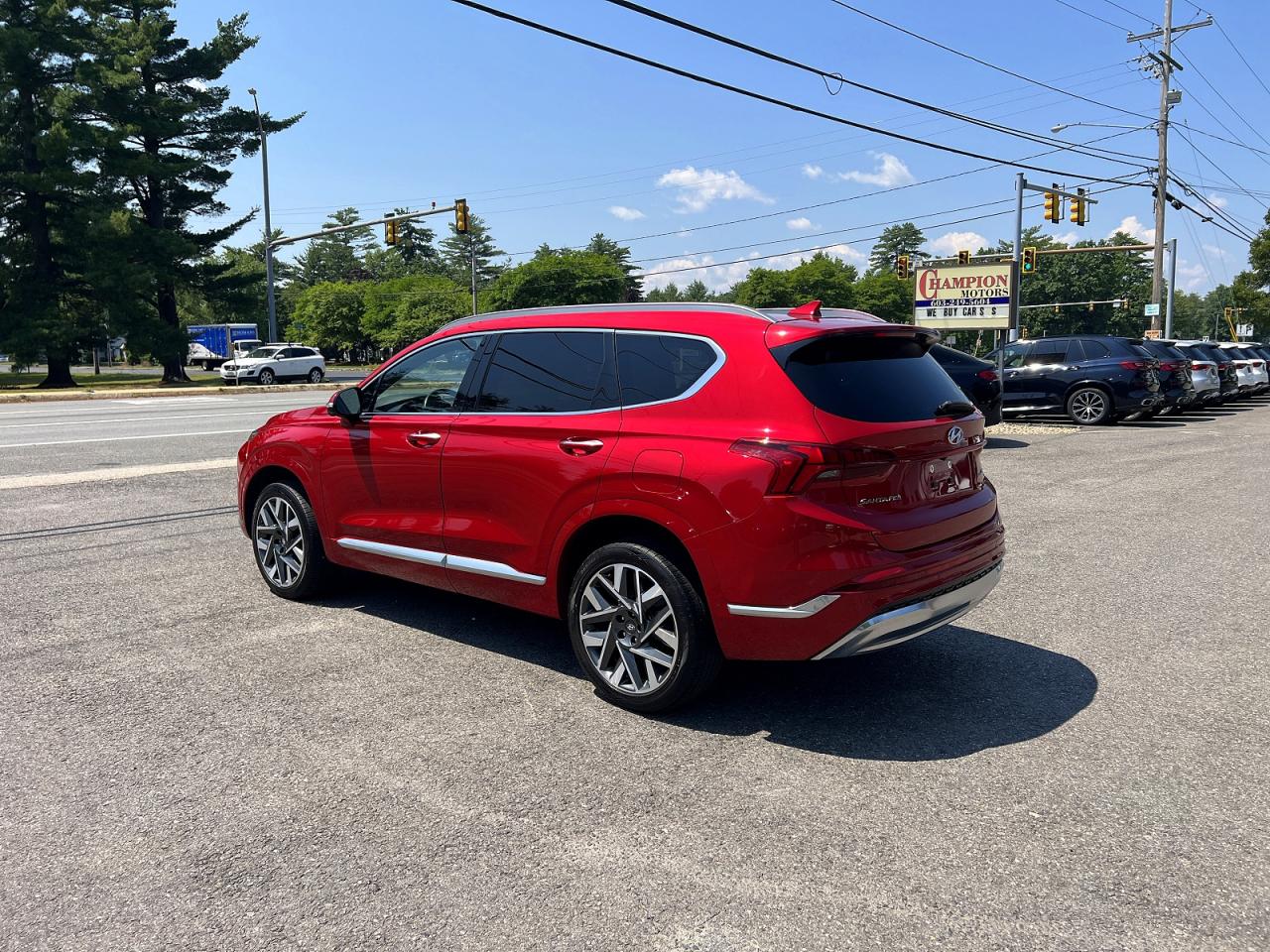2022 Hyundai Santa fe VIN 5NMS5DAL3NH420594 COPART salvage auction — Minor Dent/Scratches, NJ - CERTIFICATE OF TITLE (P), sold $15,900 on 2026-07-10 (photo 3)