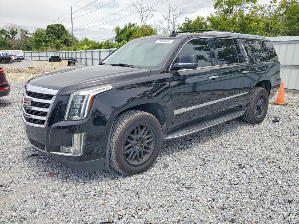 2018 Cadillac Escalade VIN 1GYS4GKJ5JR319316 COPART salvage auction — MINOR DENT/SCRATCHES, Fl - Certificate Of Title, sold $3,250 on 2026-07-31 (photo 1)