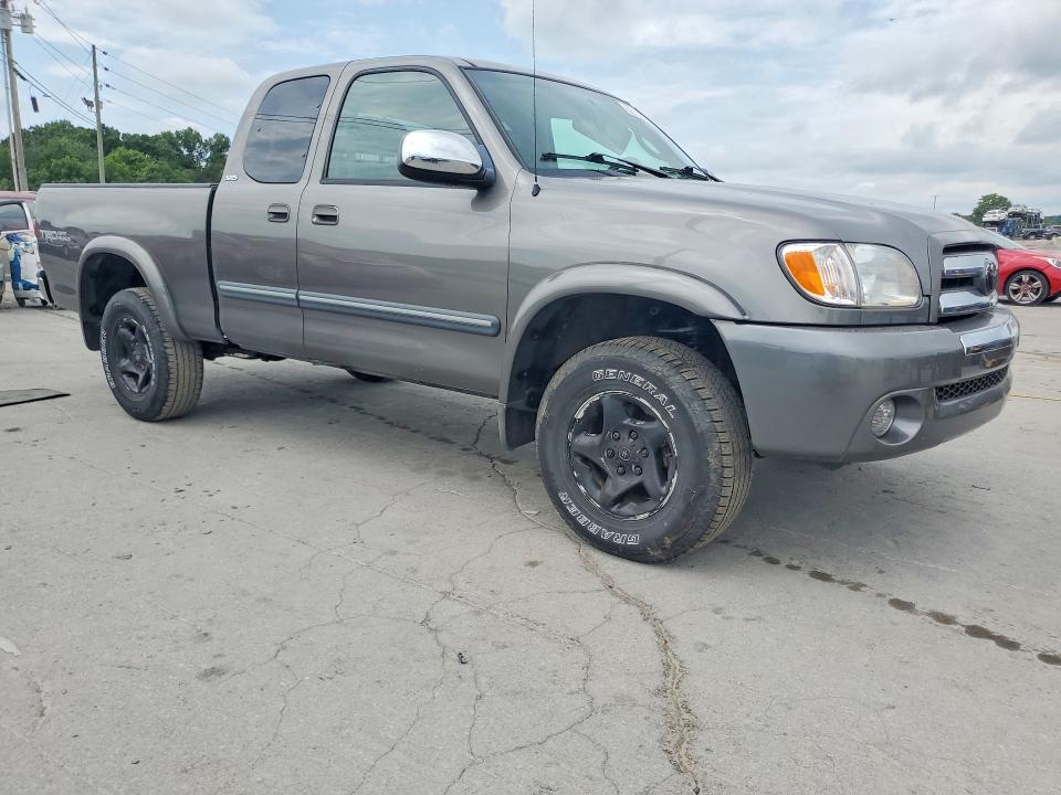 2004 Toyota Tundra VIN 5TBBT441X4S441673 COPART salvage auction — HAIL, Ia - Cert Of Title-Salvage Title, sold $4,700 on 2026-07-06 (photo 4)