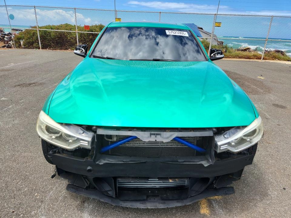2014 BMW VIN WBA3A9G51ENS64609 COPART salvage auction — FRONT END, Hi - Certificate Of Salvage, sold $2,000 on 2026-08-17 (photo 5)