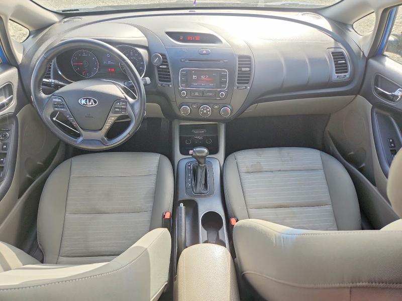 2014 Kia Forte VIN KNAFX4A85E5123124 COPART salvage auction — FRONT END, Ca - Salvage Certificate, sold $1,450 on 2026-07-21 (photo 8)