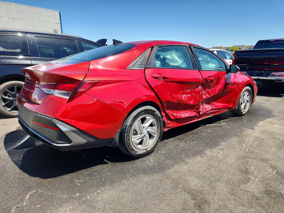 2025 Hyundai Elantra VIN KMHLL4DG0SU082807 COPART salvage auction — SIDE, Az - Certificate Of Title, sold $4,400 on 2026-07-07 (photo 3)
