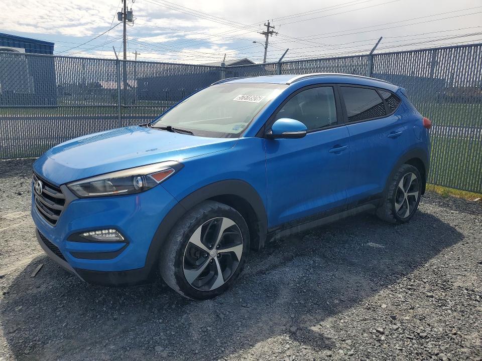 2016 Hyundai Tucson VIN KM8J3CA25GU235540 COPART salvage auction — NORMAL WEAR, Ns - Cert Of Registration (P), sold $2,150 on 2026-07-22 (photo 1)