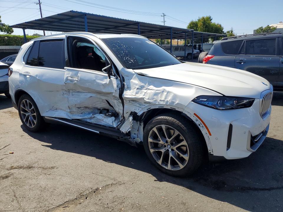 2026 BMW X5 VIN 5UX23EU01T9098011 COPART salvage auction — SIDE, Ca - Salvage Certificate, sold $21,100 on 2026-07-14 (photo 4)
