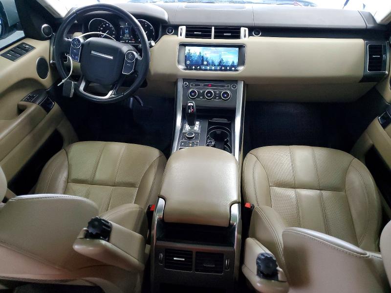 2017 Land rover RANGE ROVER VIN SALWG2FK4HA667016 COPART salvage auction — MECHANICAL, Or - Certificate Of Title, sold $2,850 on 2026-07-10 (photo 8)