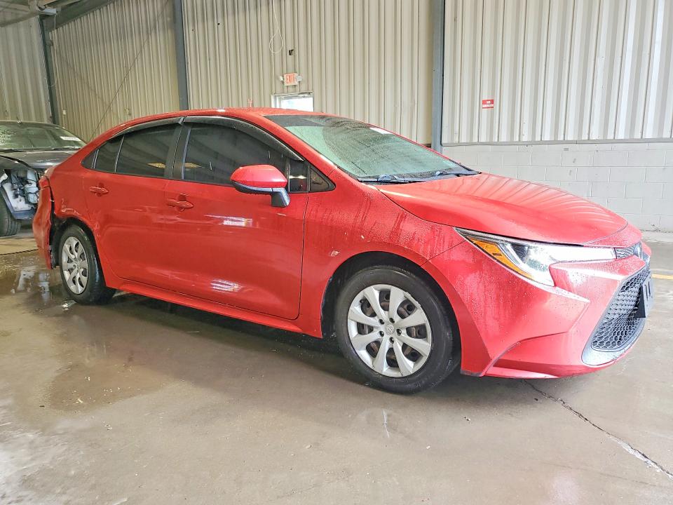 2020 Toyota VIN JTDEPRAE0LJ045678 COPART salvage auction — FRONT END, PA - CERTIFICATE OF SALVAGE, sold $600 on 2026-07-29 (photo 4)