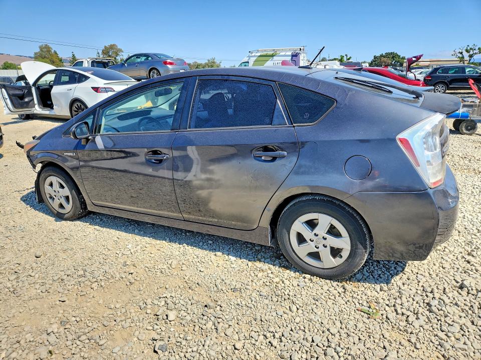 2011 Toyota Prius VIN JTDKN3DU3B1407882 COPART salvage auction — FRONT END, Ca - Salvage Certificate, sold $60 on 2026-07-21 (photo 2)
