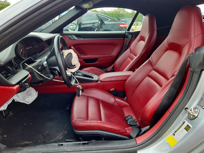 2020 Porsche 911 VIN WP0CB2A9XLS262598 COPART salvage auction — FRONT END, Fl - Cert Of Title Slvg Rebuildable, sold $50,000 on 2026-07-02 (photo 7)