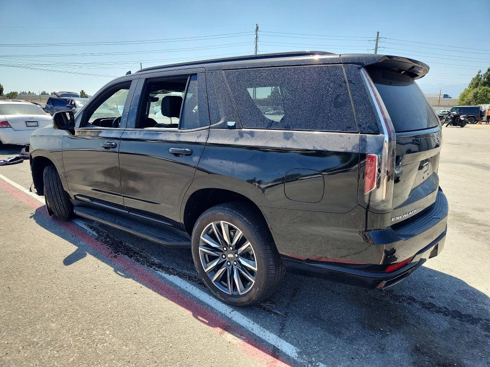 2023 Cadillac Escalade VIN 1GYS4EKL5PR545158 COPART salvage auction — UNDERCARRIAGE, Ca - Salvage Certificate, sold $35,250 on 2026-08-18 (photo 2)
