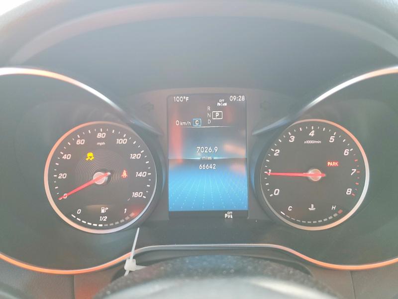 2021 Mercedes-benz Glc VIN W1N0G8DBXMV263412 COPART salvage auction — REAR END, Fl - Cert Of Title Slvg Rebuildable, sold $9,600 on 2026-07-02 (photo 9)