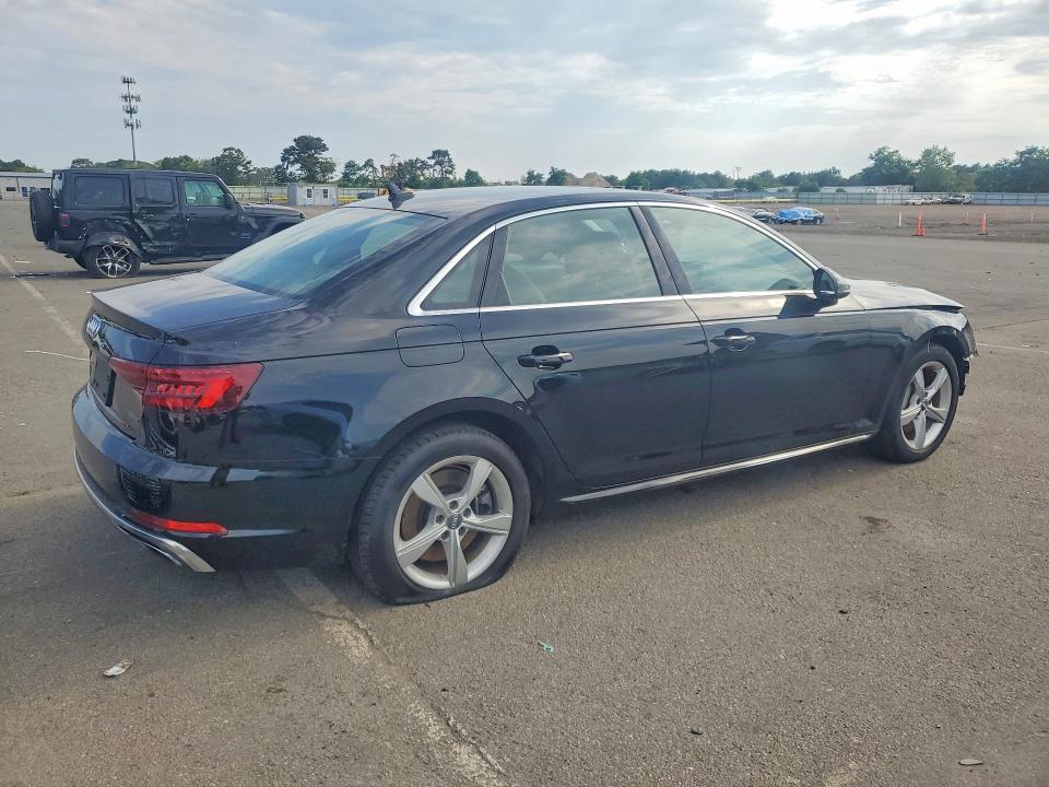 2019 Audi A4 VIN WAUDNAF46KA014353 COPART salvage auction — FRONT END, Ny - Mv-907A Salvage Certificate, sold $5,600 on 2026-07-08 (photo 3)