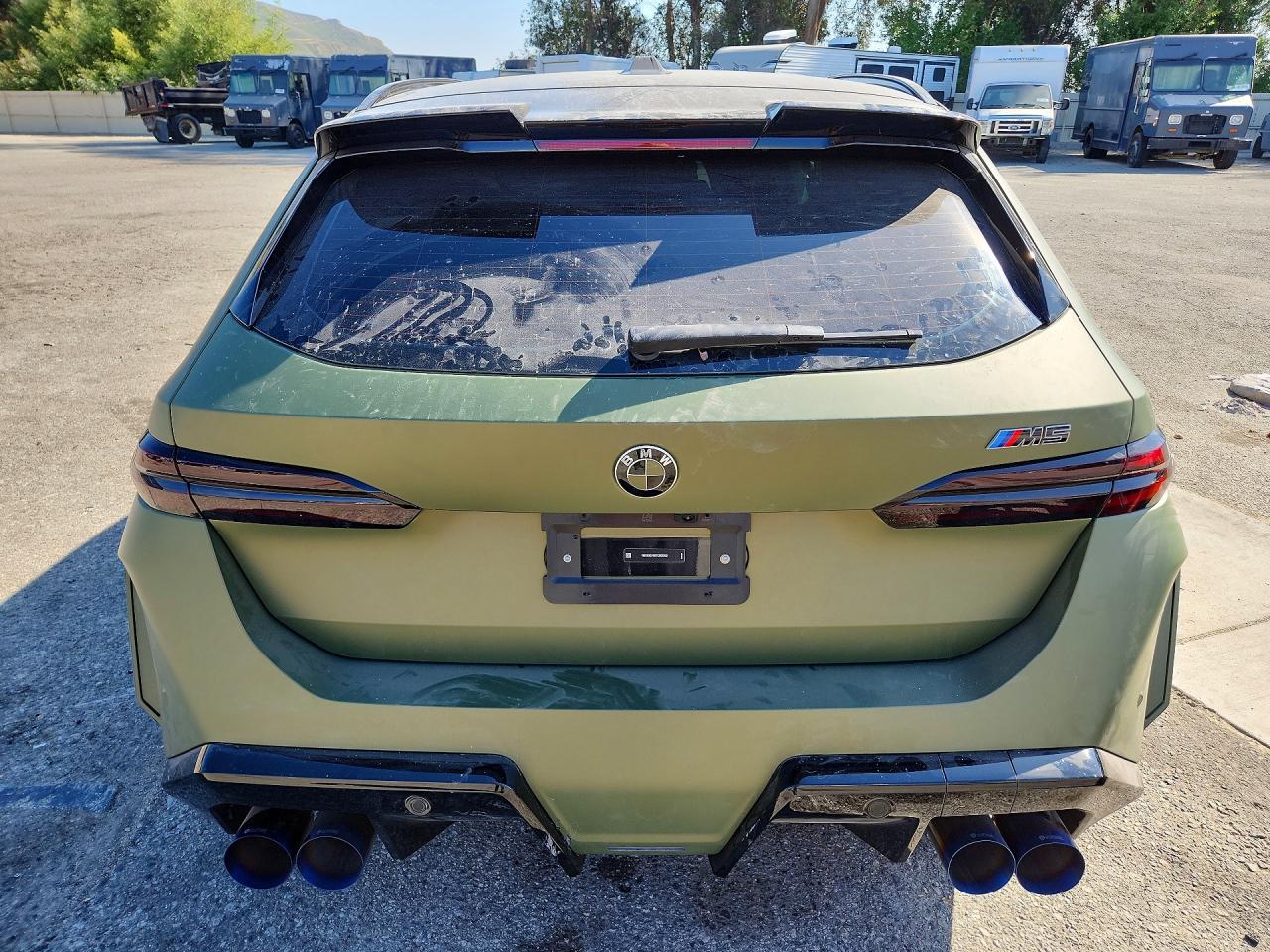 2026 BMW M5 VIN WBS83GV09TCX03202 COPART salvage auction — Front End, CA - SALVAGE CERTIFICATE, sold $65,000 on 2026-07-10 (photo 6)