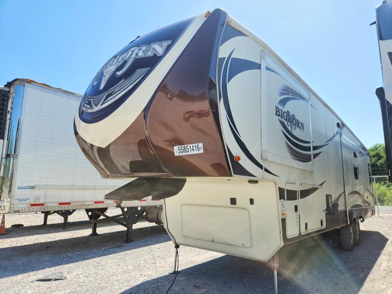 2015 Hear Bighorn VIN 5SFBG3729FE291863 COPART salvage auction — HAIL, AR - CERTIFICATE OF TITLE, sold $6,200 on 2026-07-14 (photo 2)